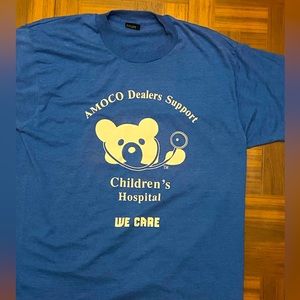 Vintage Screen Stars Single Stitch T-shirt XL Blue